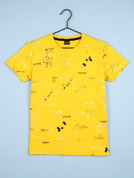 Футболка Dino (13-16) DN744 yellow (лето)
