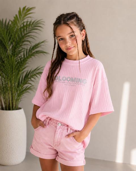 Футболка Major (134-152) 11393 pink (лето)
