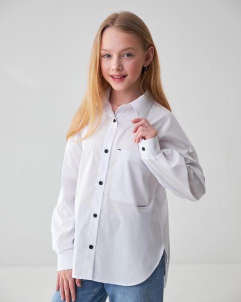 Рубашка SunnyTot (146-164) ST08 white (деми)