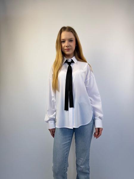 Рубашка SunnyTot (146-164) ST09 white (деми)