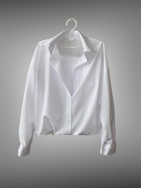 Рубашка SunnyTot (146-164) ST14 white (деми)