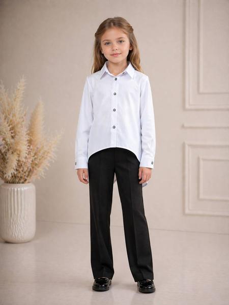 Рубашка SunnyTot (128-164) ST31 white (деми)