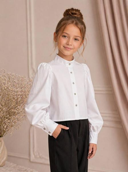 Блузка SunnyTot (134-164) ST29 white (деми)