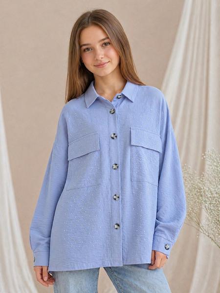 Рубашка SunnyTot (140-164) ST38 l.blue (деми)