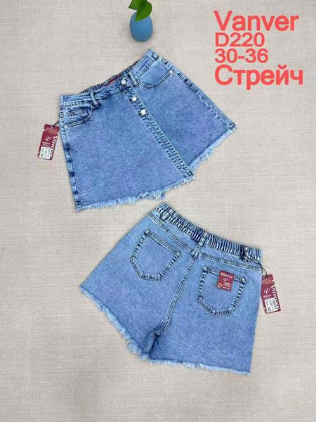 Юбка-шорты Vanver (30-36) D220 l.blue (лето)