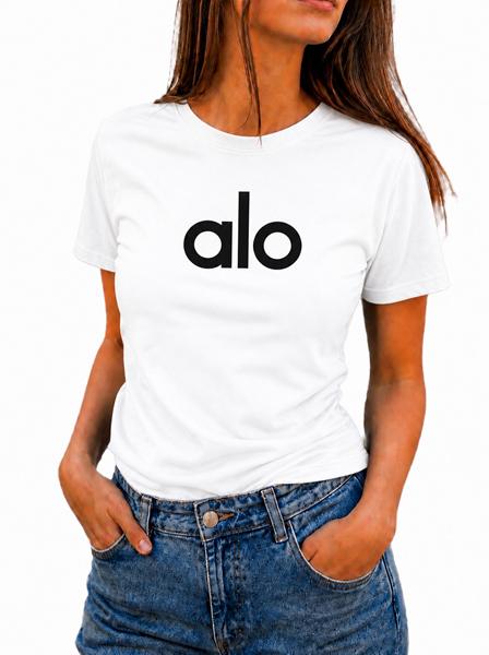 Футболка ALIA (M-3XL) AL180 white (лето)