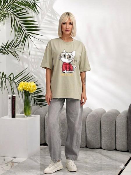 Футболка Lelis (one size) 1060-26 olive (лето)