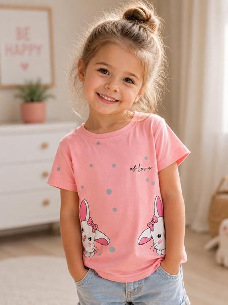 Футболка Major (92-110) 4123 pink (лето)