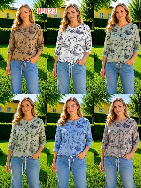 Свитер Monarlir (3XL-6XL) 0823 mint (деми)