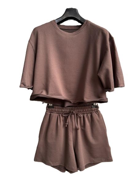 Костюм MSO (S-XL) 1249 brown (лето)