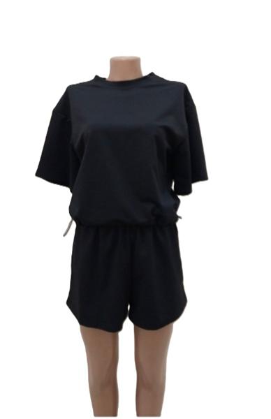 Костюм MSO (S-XL) 1351 black (лето)