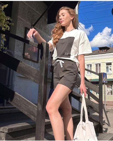 Костюм MSO (2XL-5XL) 10269 d.grey (лето)