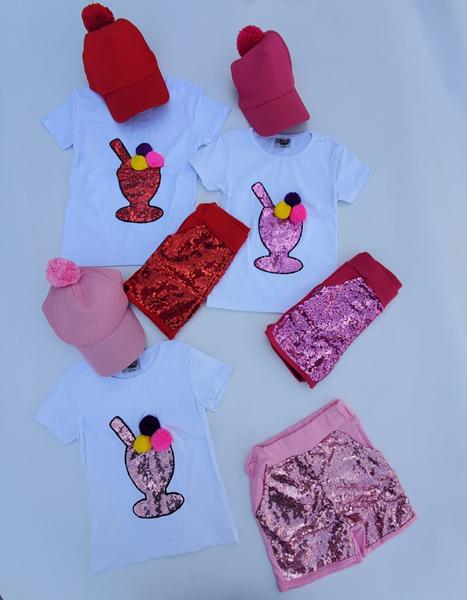 Костюм Meloria (3-10) ML5980 d.pink-red (лето)