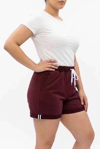 Шорты Sport style (S-XL) 621 wine (лето)