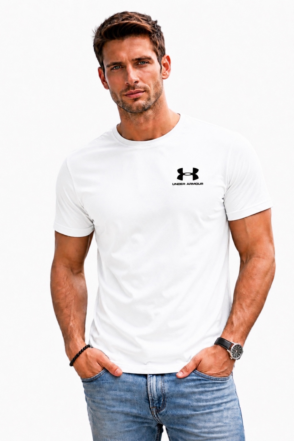 Футболка ALIA (S-3XL) AL192 white (лето)