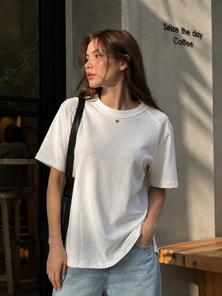 Футболка New Season (44-48) F1731 white (лето)