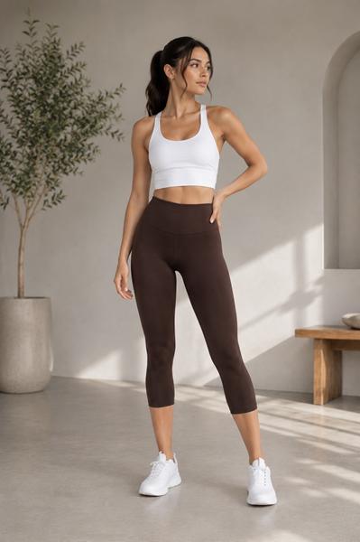 Велосипедки New Season (S-XL) K1715 brown (лето)