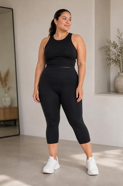 Велосипедки New Season (2XL-5XL) KB1714 black (лето)