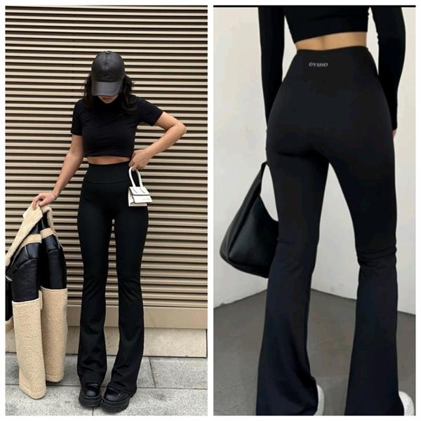 Лосины New Season (S-2XL) LOK1718 black (деми)