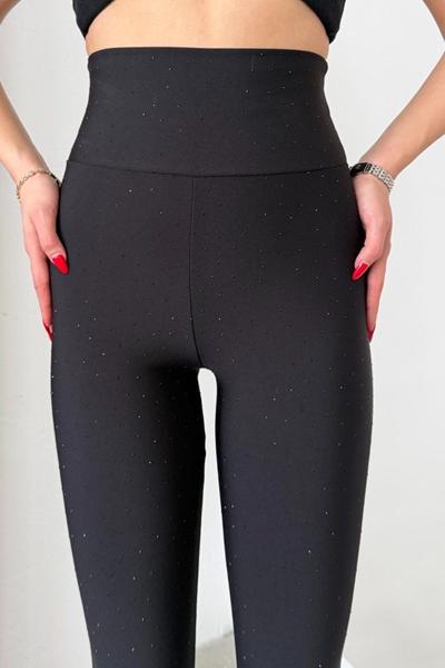 Лосины New Season (S-XL) LS1721 black (деми)