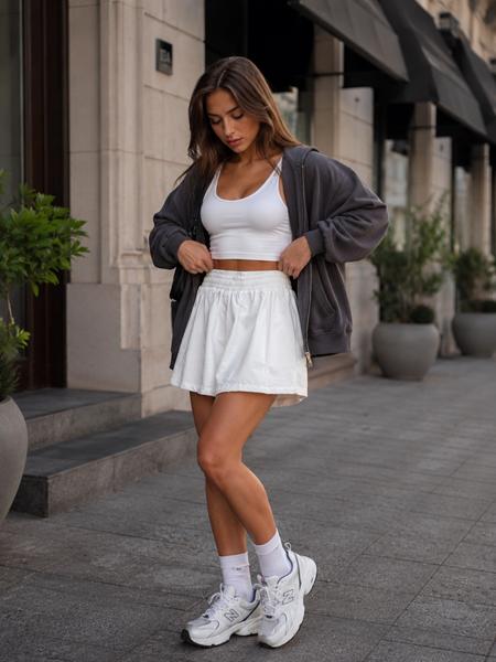Шорты New Season (M-L) SH000 white (лето)