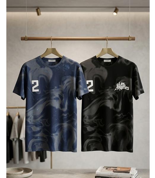 Футболка Style M.Clothes (S-2XL) 288 navy (лето)