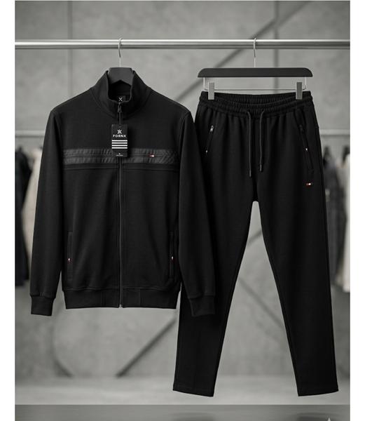 Костюм спорт Style M.Clothes (M-3XL) 327 black (деми)