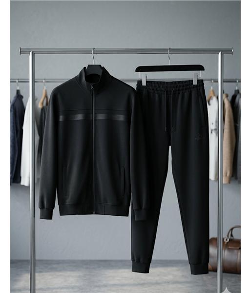 Костюм спорт Style M.Clothes (M-3XL) 329 black (деми)
