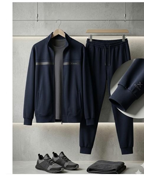 Костюм спорт Style M.Clothes (M-3XL) 330 navy (деми)
