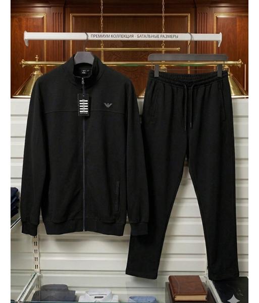 Костюм спорт Style M.Clothes (3XL-5XL) 331 black (деми)
