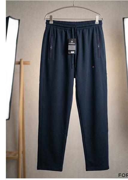 Штаны спорт Style M.Clothes (M-3XL) 333 navy (деми)