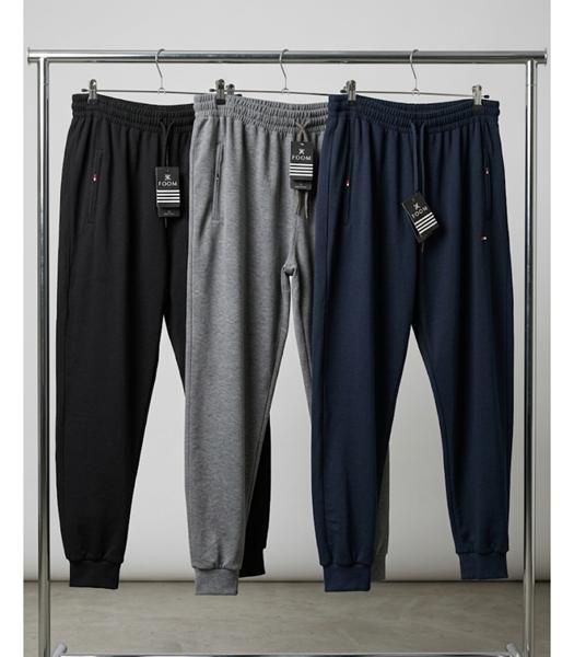 Штаны спорт Style M.Clothes (3XL-5XL) 349 grey (деми)