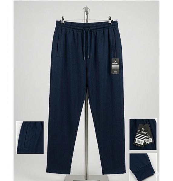 Штаны спорт Style M.Clothes (6XL-8XL) 350 navy (деми)