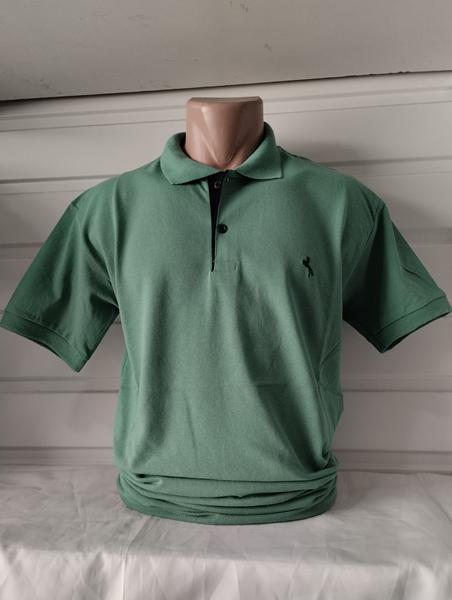 Футболка Panda (M-3XL) 1849 green (лето)