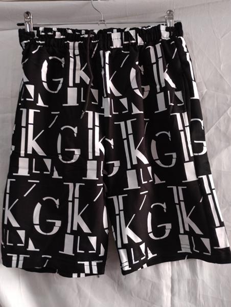 Шорты Panda (M-2XL) 1868 black (лето)