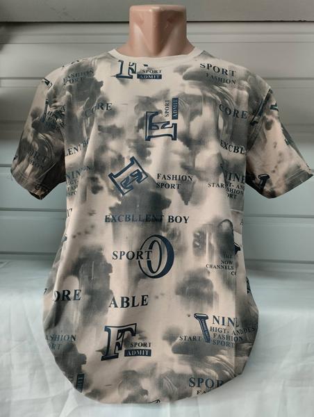 Футболка Panda (2XL-6XL) 1875 beige (лето)
