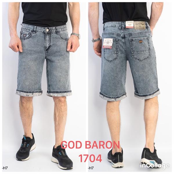 Шорты God Baron (32-38) 1704 grey (лето)