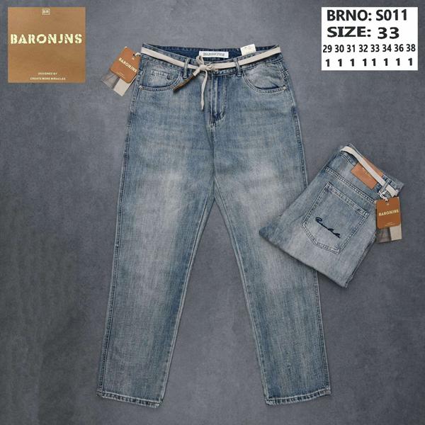 Джинсы God Baron (29-38) S011 blue (деми)