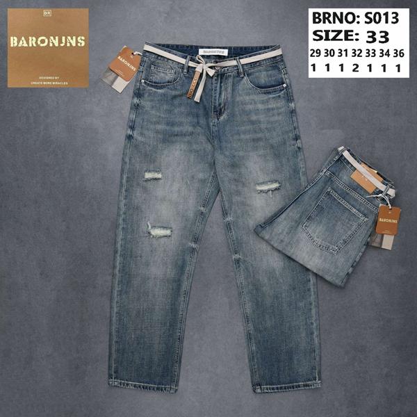 Джинсы God Baron (29-36) S013 blue (деми)