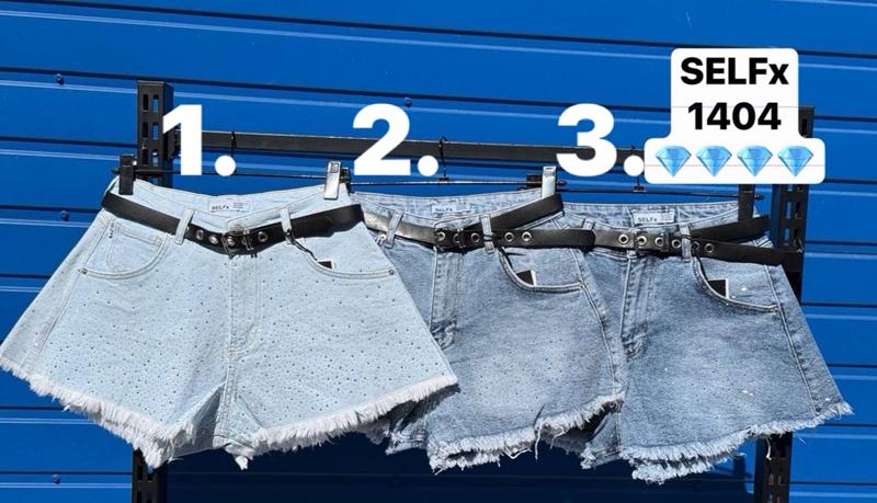 Шорты Jeans Club (28-33) 1404-2 l.blue (лето)