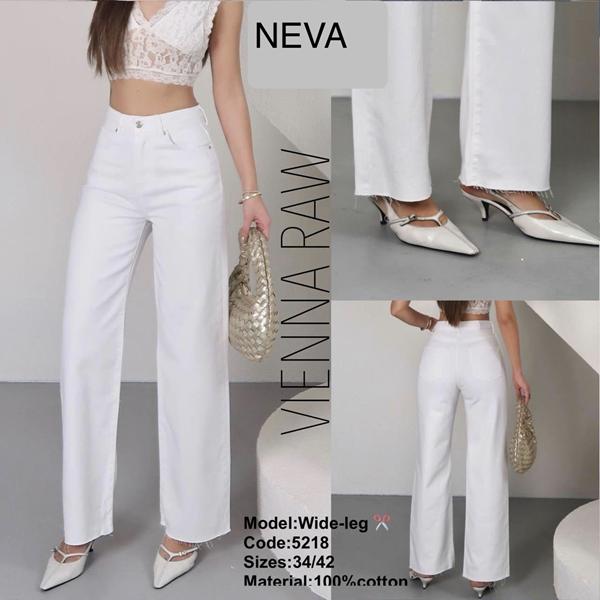 Джинсы Jeans Club (34-42) 5218 white (деми)