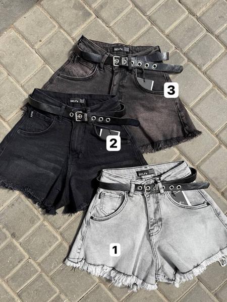 Шорты Jeans Club (25-27) 1409-1 l.grey (лето)