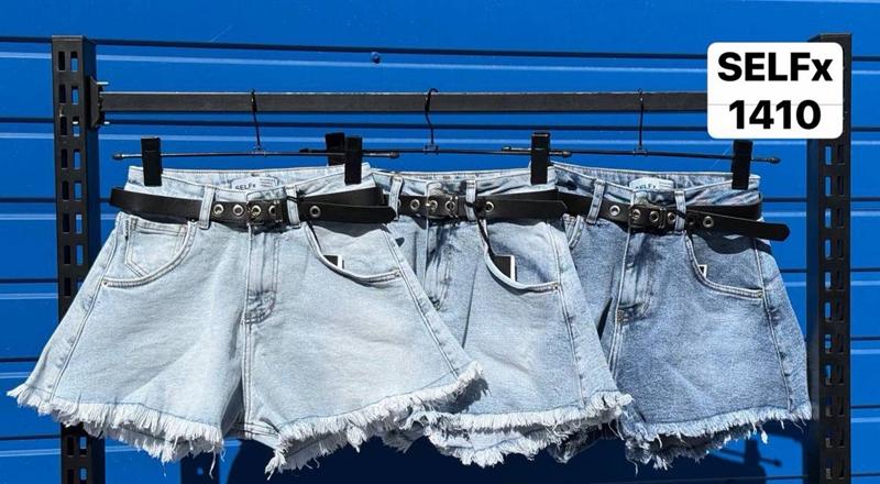 Шорты Jeans Club (25-27) 1410-2 l.blue (лето)