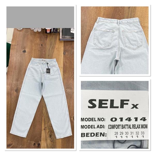 Джинсы Jeans Club (28-33) 1414 white (деми)