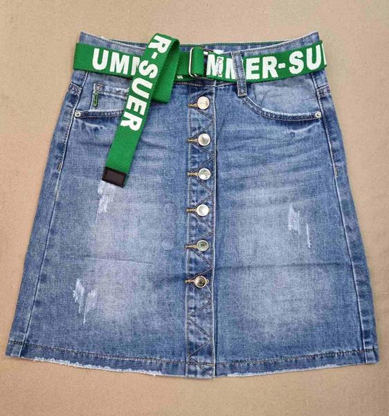 Юбка Maxim Jeans (25-30) 0011 blue (лето)