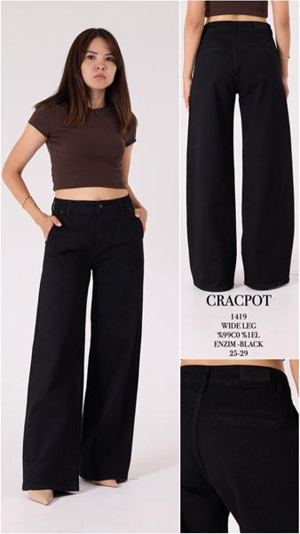 Джинсы Maxim Jeans (25-29) 1419 black (деми)