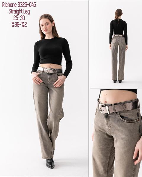 Джинсы Maxim Jeans (25-30) 3326-045 grey (деми)