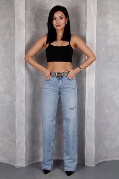 Джинсы Maxim Jeans (25-30) 3347 blue (деми)