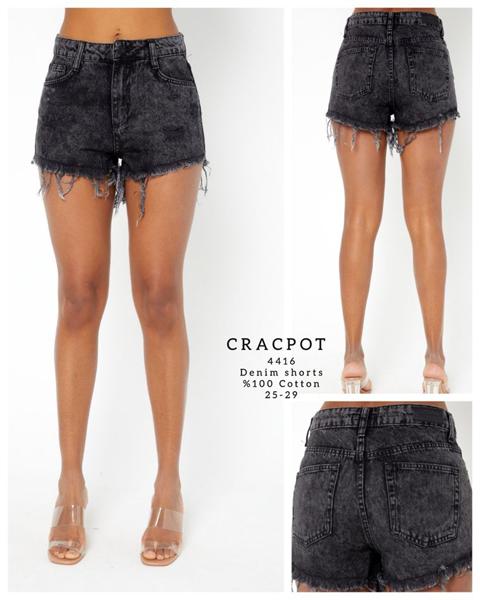 Шорты Maxim Jeans (25-29) 4416 d.grey (лето)