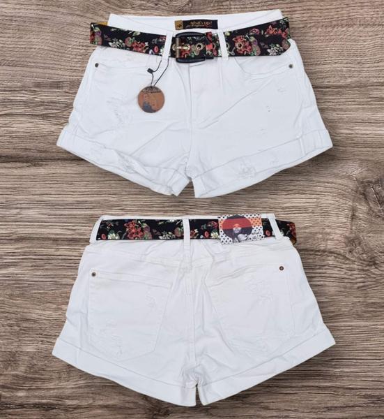 Шорты Maxim Jeans (26-32) 6640 white (лето)